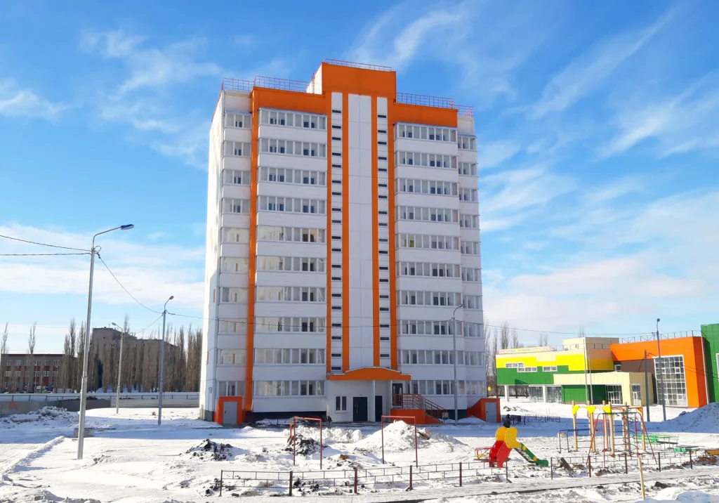 Страница выбора квартиры на сайте ДСК