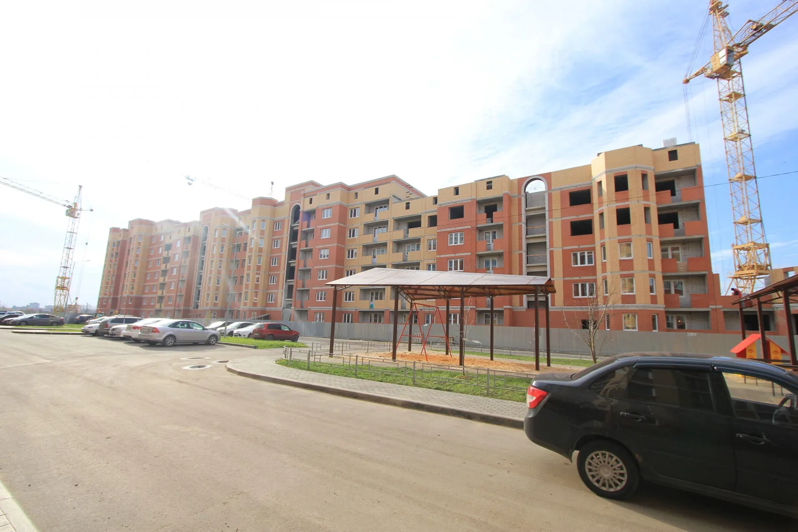 Ход строительства квартала